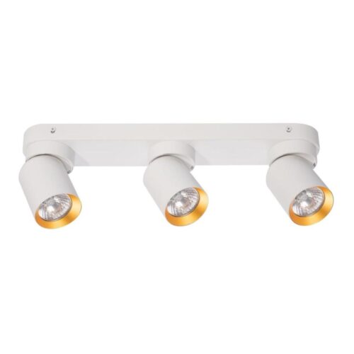 Spotlámpa ANDY 3xGU10/8W/230V fehér/arany