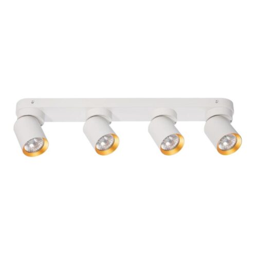 Spotlámpa ANDY 4xGU10/8W/230V fehér/arany