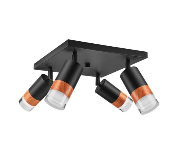 Spotlámpa AURORA 4xGU10/10W/230V