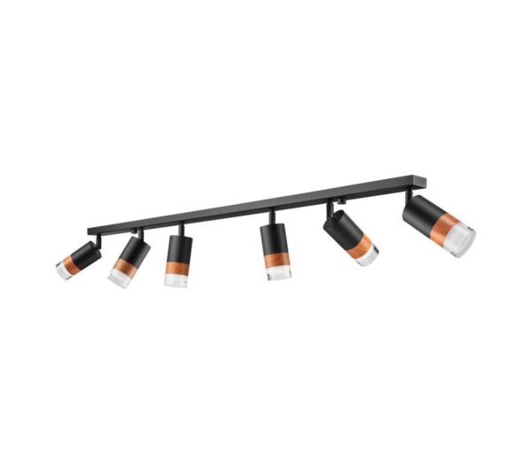 Spotlámpa AURORA 6xGU10/10W/230V 117 cm