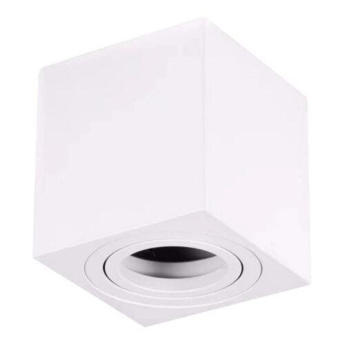 Spotlámpa BIMA 1xGU10/25W/230V négyzetes fehér