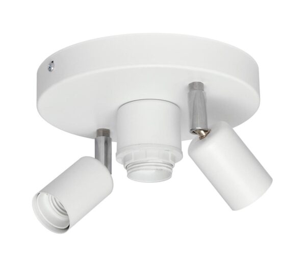 Spotlámpa CENTRO 3xE27/15W/230V fehér