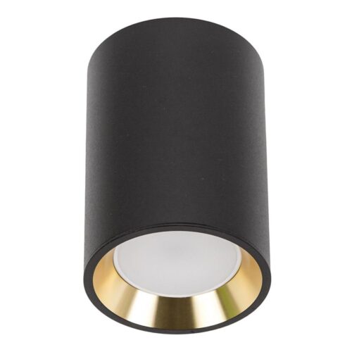Spotlámpa CHLOE 1xGU10/35W/230V kerek fekete/arany