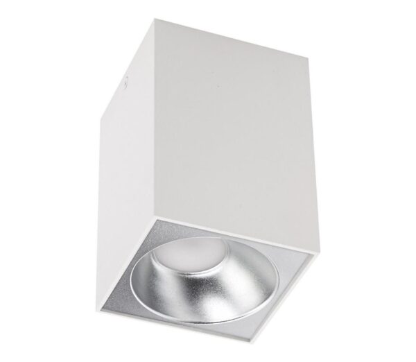 Spotlámpa CHLOE 1xGU10/50W/230V szögletes fehér