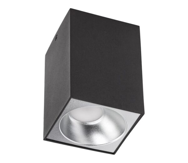 Spotlámpa CHLOE 1xGU10/50W/230V szögletes fekete