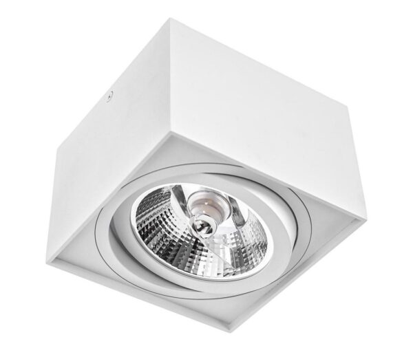 Spotlámpa CHLOE AR111 1xGU10/50W/230V szögletes fehér