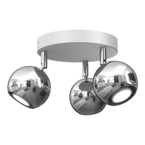 Spotlámpa COMET 3xGU10/8W/230V fehér/fényes króm