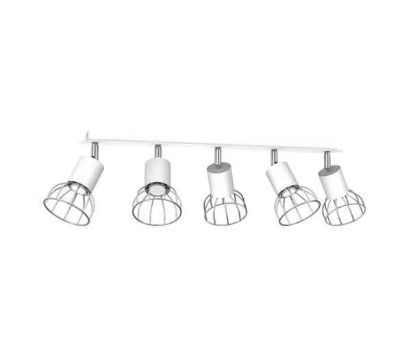 Spotlámpa DANTE 5xGU10/25W/230V fehér/fényes króm