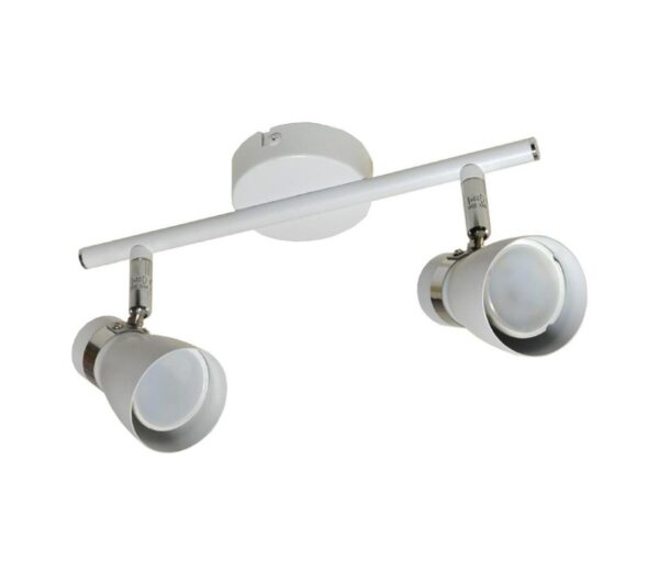 Spotlámpa DEZ 2xGU10/30W/230V fehér