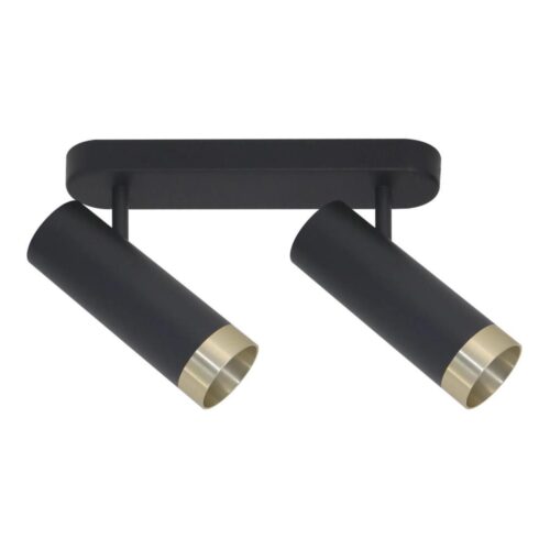 Spotlámpa FADO 2xGU10/10W/230V fekete