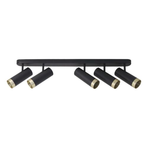 Spotlámpa FADO 5xGU10/10W/230V fekete