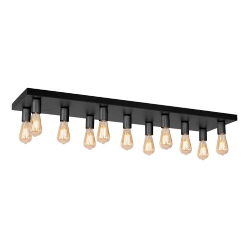 Spotlámpa FILO 11xE27/60W/230V fekete