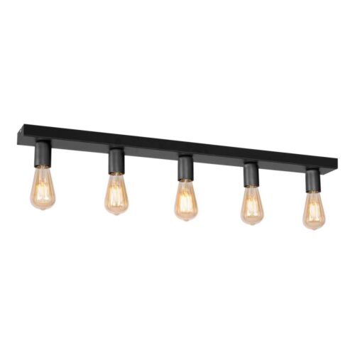 Spotlámpa FILO 5xE27/60W/230V fekete