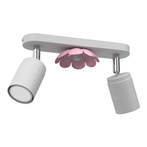 Spotlámpa FLOWER 2xGU10/8W/230V fehér