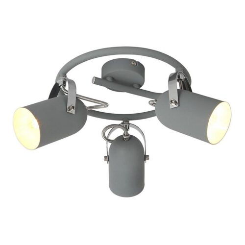Spotlámpa GRAY 3xE14/40W/230V