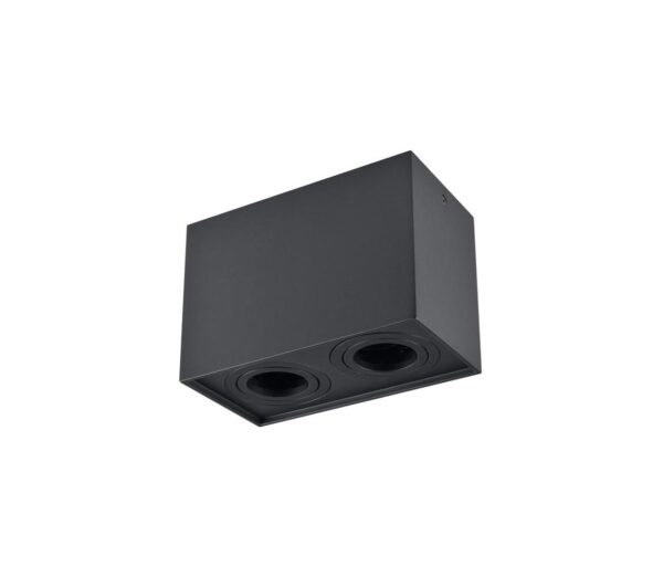 Spotlámpa HADAR Q2 2xGU10/10W/230V fekete