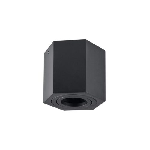 Spotlámpa HEXAGON 1xGU10/10W/230V fekete