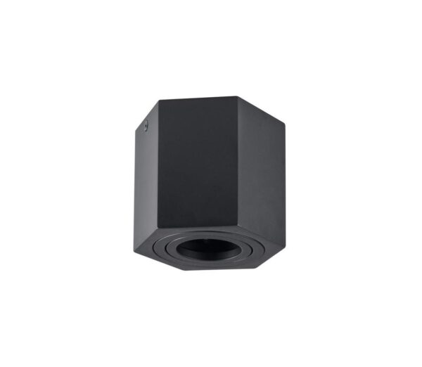Spotlámpa HEXAGON 1xGU10/10W/230V fekete