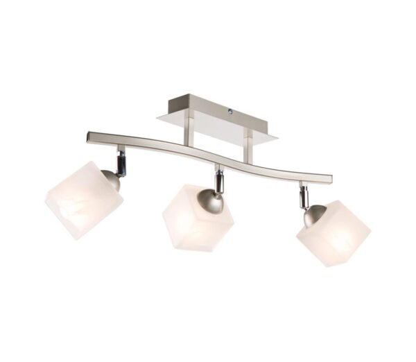 spotlámpa KLARA 3xE14/60W/230V króm