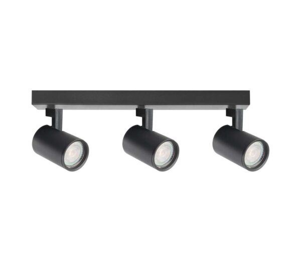 Spotlámpa LYNX 3xGU10/10W/230V fekete