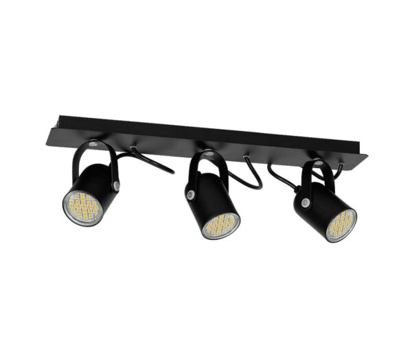 Spotlámpa MARK 3 3xGU10/40W fekete