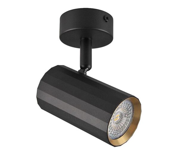 Spotlámpa NICEA 1xGU10/10W/230V fekete