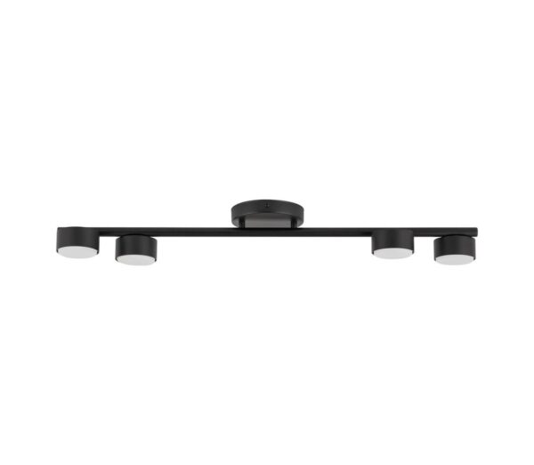 spotlámpa PUNTO 4xGX53/12W/230V fekete