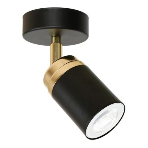 Spotlámpa RENO 1xGU10/8W/230V fekete/arany