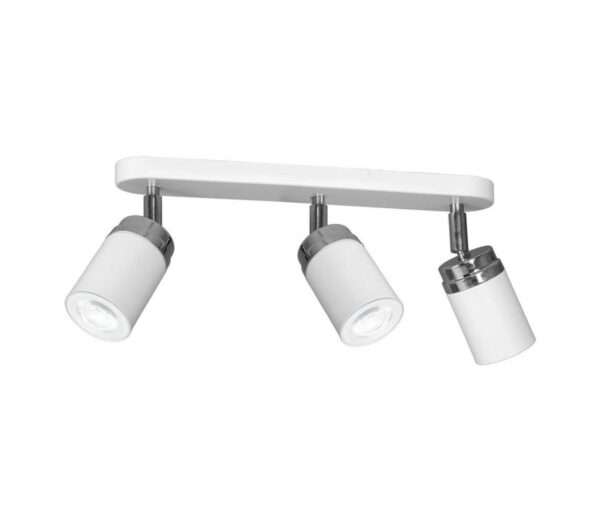 Spotlámpa RENO 3xGU10/8W/230V fehér/króm