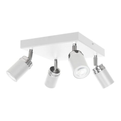 Spotlámpa RENO 4xGU10/8W/230V fehér/króm