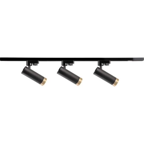 Spotlámpa sínrendszerhez FADO 3xGU10/10W/230V fekete