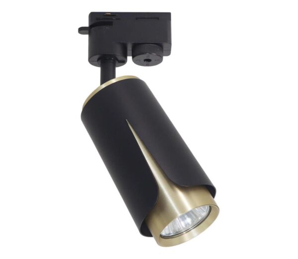 Spotlámpa sínrendszerhez FLOWER 1xGU10/8W/230V fekete