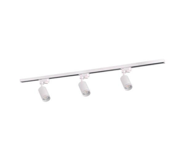 Spotlámpa sínrendszerhez PÁRIZS 3xGU10/10W/230V + 1 m sín rendszer