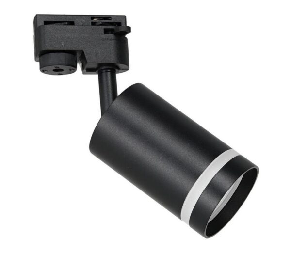 Spotlámpa sínrendszerhez PIPE 1xGU10/25W/230V fekete