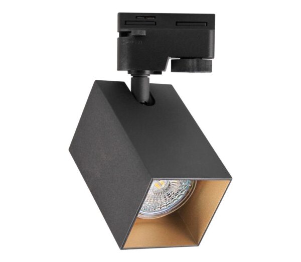Spotlámpa sínrendszerhez SQUARE 1xGU10/10W/230V fekete