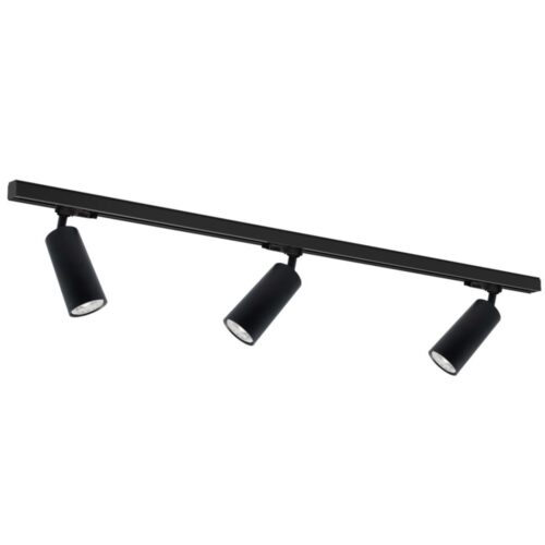 Spotlámpa sínrendszerrel MICA 3xGU10/25W/230V fekete
