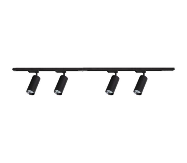 Spotlámpa sínrendszerrel MICA 4xGU10/10W/230V fekete