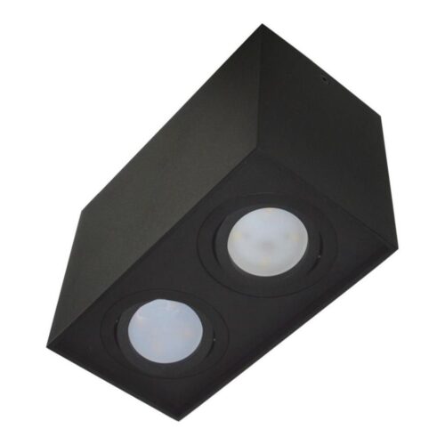 Spotlámpa SIROCO 2xGU10/30W/230V fekete