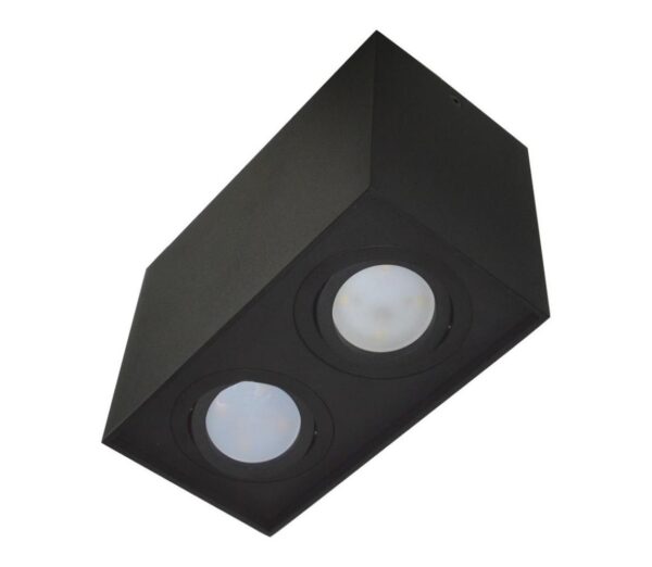 Spotlámpa SIROCO 2xGU10/30W/230V fekete