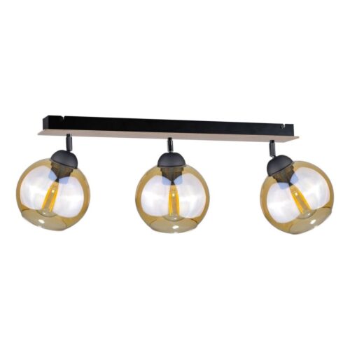 Keter Lighting Spotlámpa THEA WOOD 3xE27/60W/230V