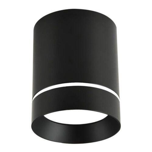 Spotlámpa TUBA 1xGU10/15W/230V fekete