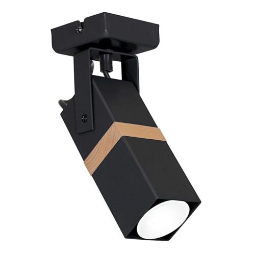 Spotlámpa VIDAR 1xGU10/25W/230V fekete