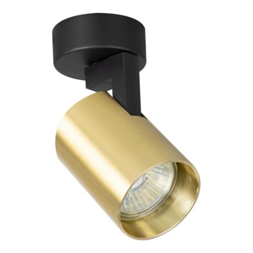 Spotlámpa VOLF 1xGU10/10W/230V arany/fekete