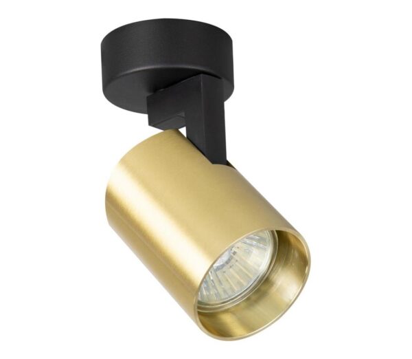 Spotlámpa VOLF 1xGU10/10W/230V arany/fekete