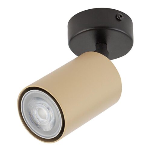 Spotlámpa ZOOM 1xGU10/25W/230V fekete/arany