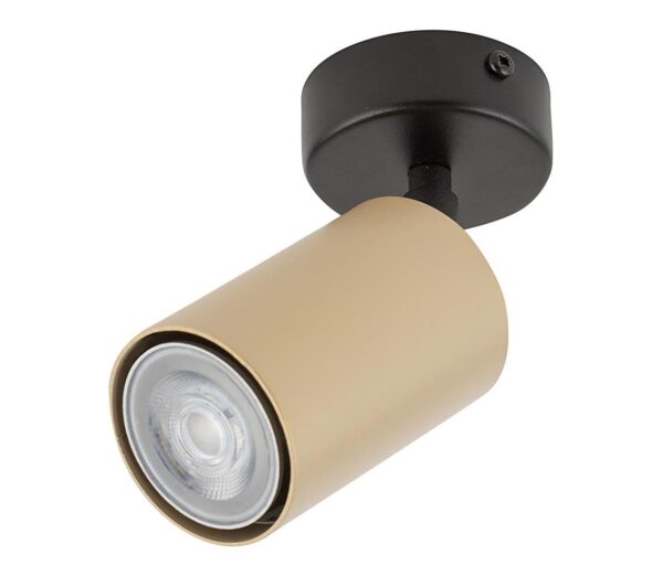 Spotlámpa ZOOM 1xGU10/25W/230V fekete/arany