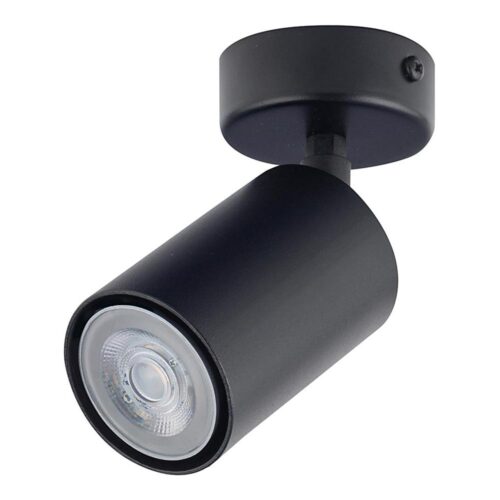 Spotlámpa ZOOM 1xGU10/25W/230V fekete