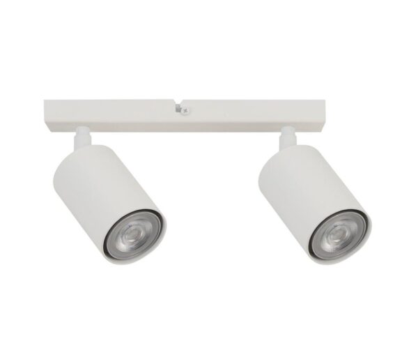 Spotlámpa ZOOM 2xGU10/25W/230V fehér