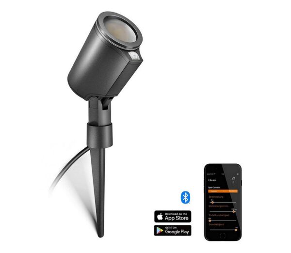 Steinel STEINEL 058685 – LED Kültéri lámpa érzékelővel SPOT GARDEN 1×GU10/7W/230V IP44
