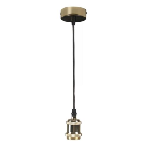Tápkábel 1xE27/20W/230V arany